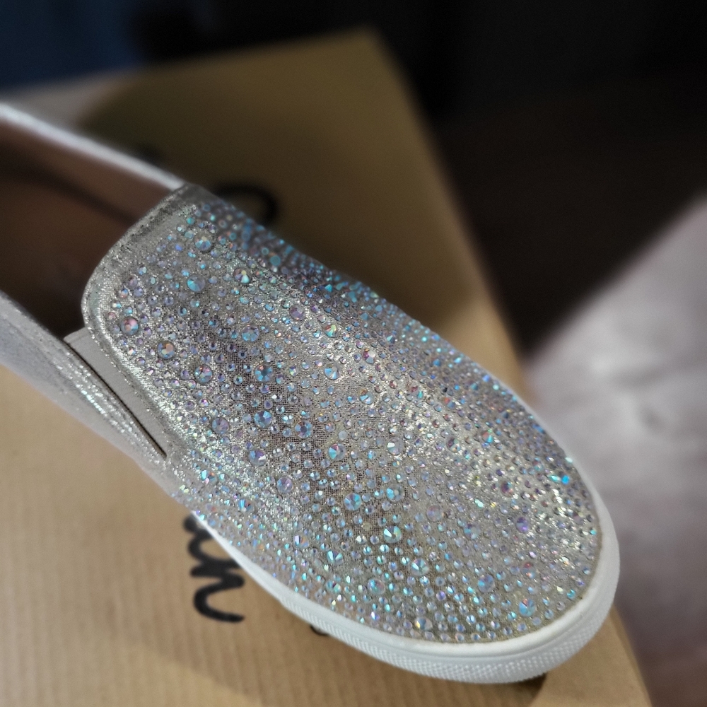 5.5 Le Sheelah sparkly loafers